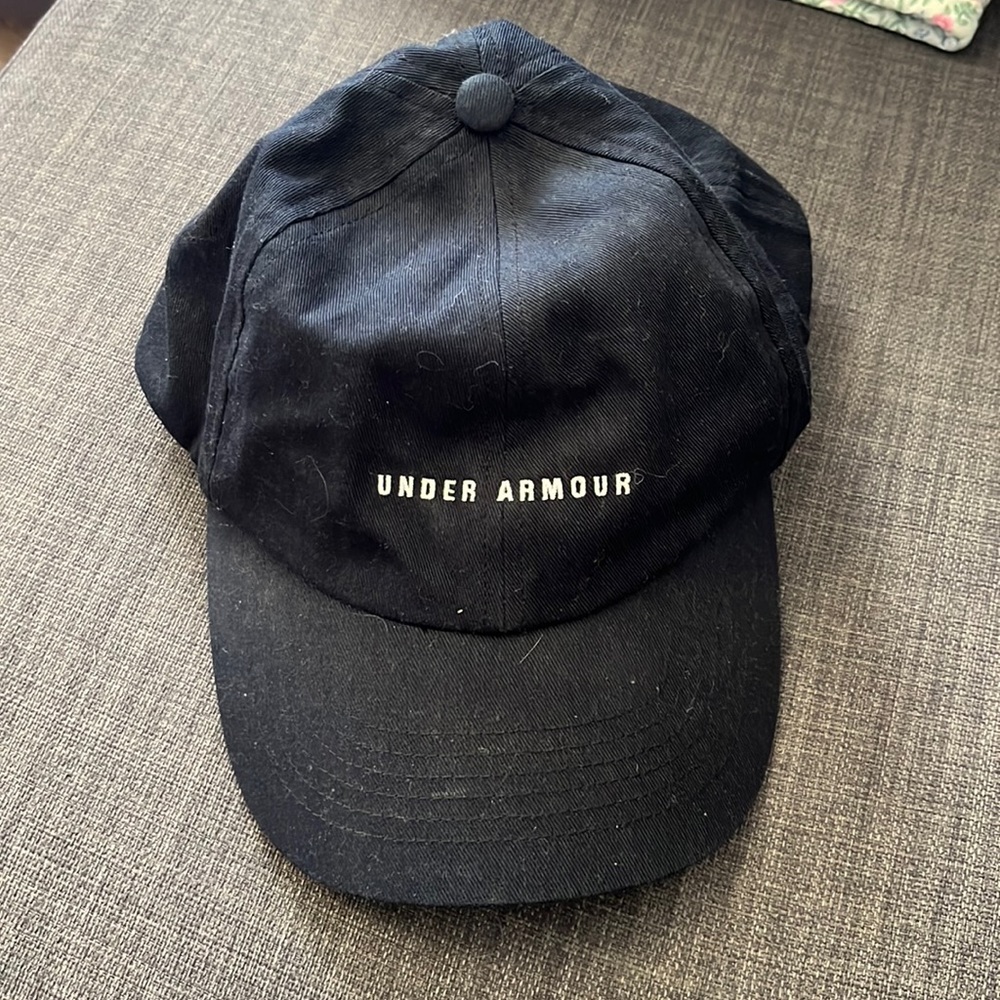Under Armour Women’s Ball Cap Dad Hat Black Logo